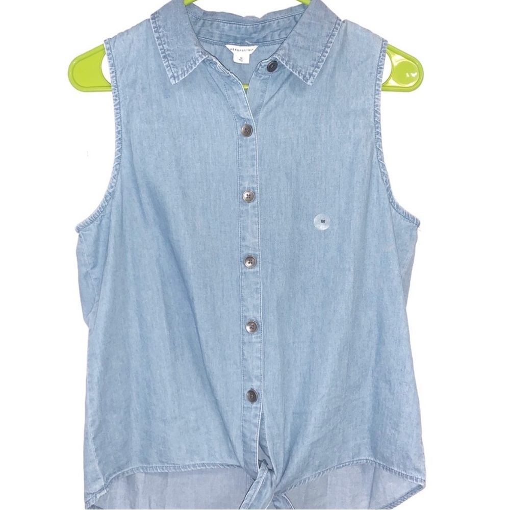 NWT Aeropostale Button Down Tank